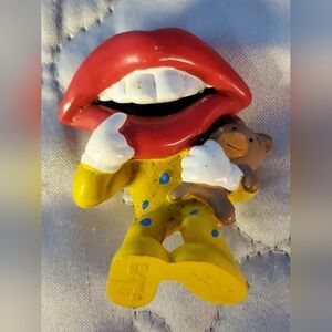 TB2 Tang General Foods Applause 1989 Hot Lips in Pajamas W/ Teddy Bear